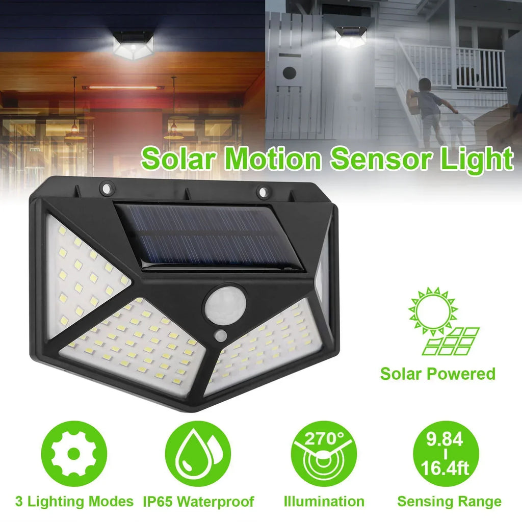 Multifunctional Solar Lamp Outdoor Garden Waterproof with Motion Sensor