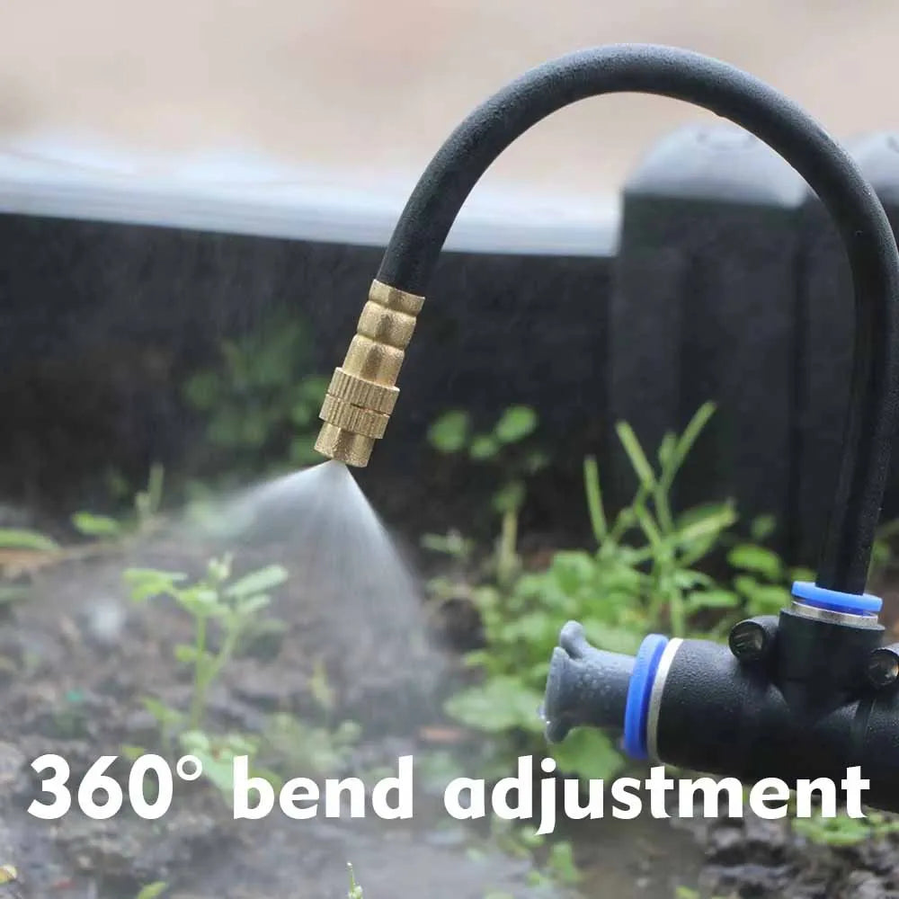 5-30m 1/4" 4/6mm 360° Misting Cooling System