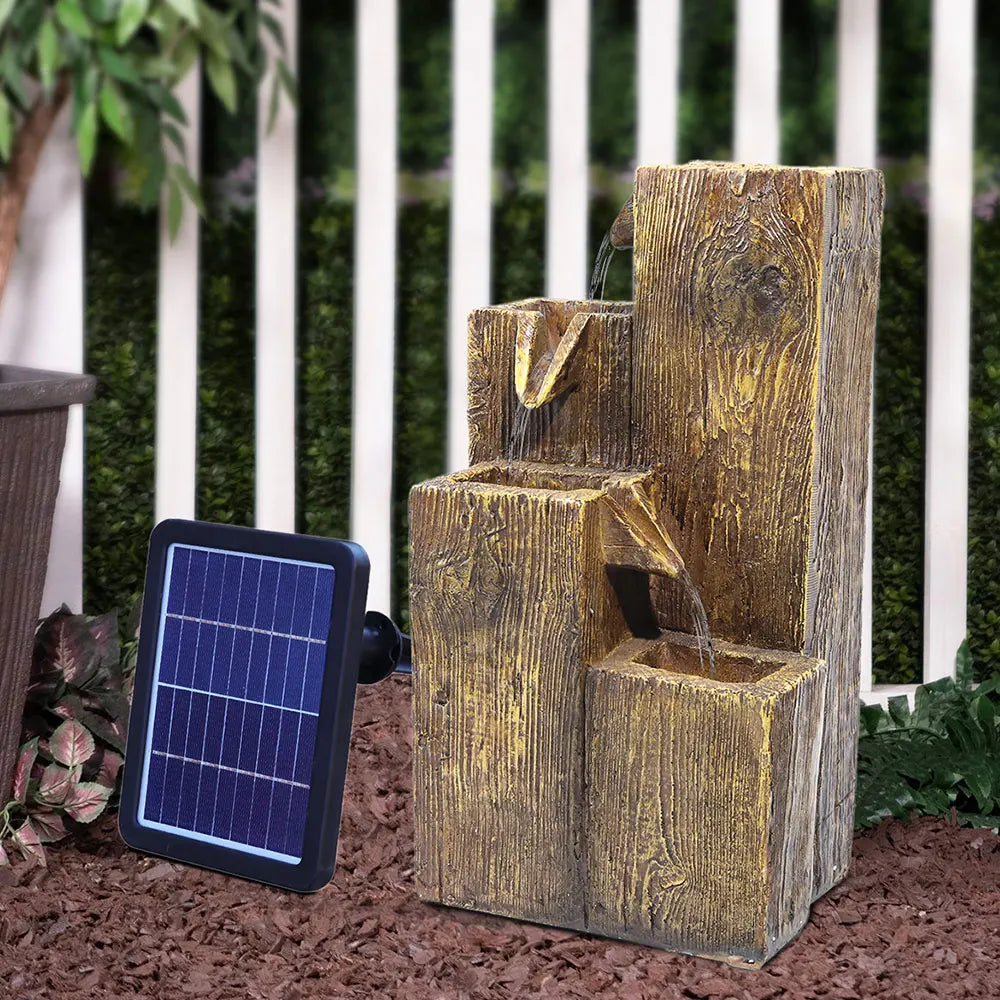 Garden Water Feature Outdoor LED
