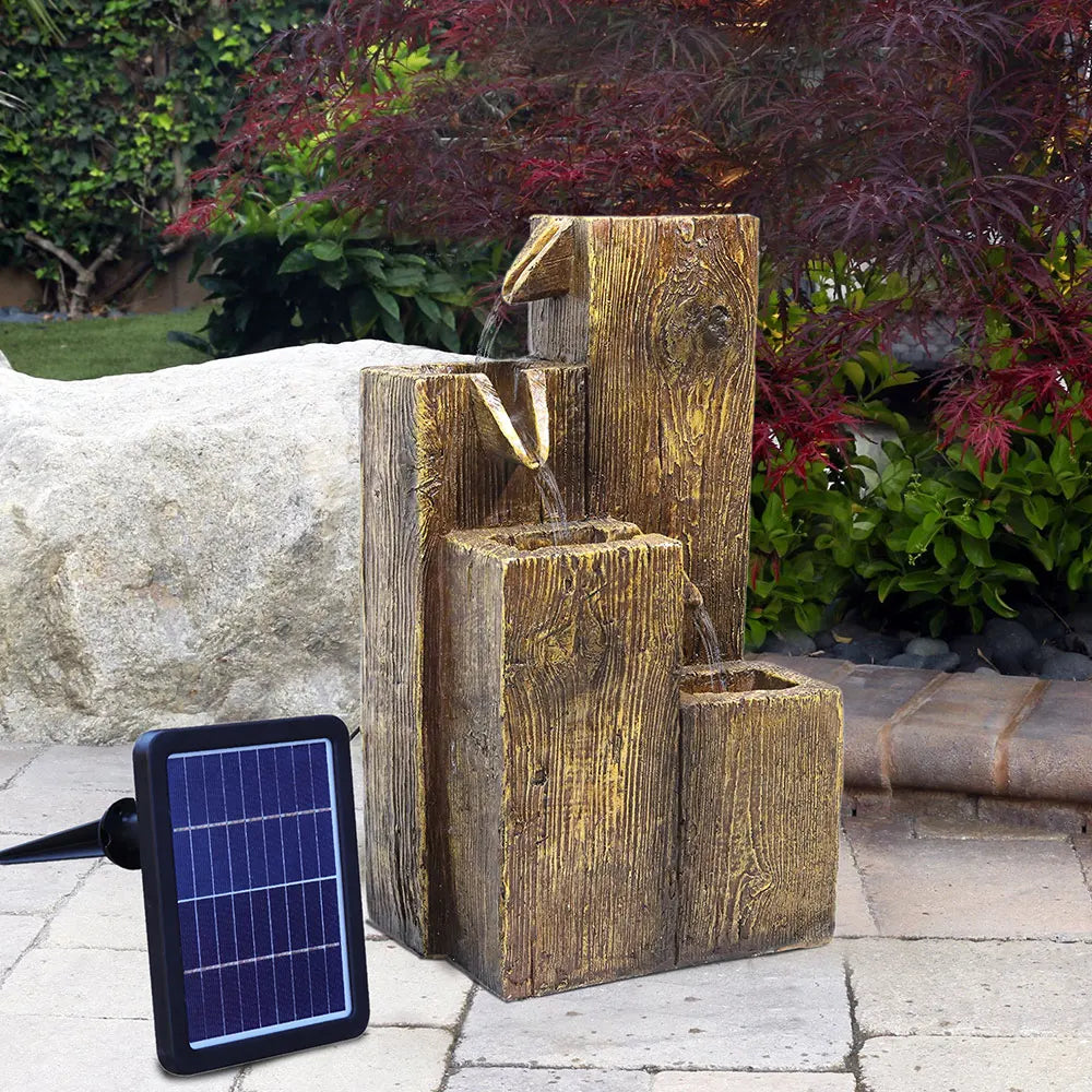 Garden Water Feature Outdoor LED