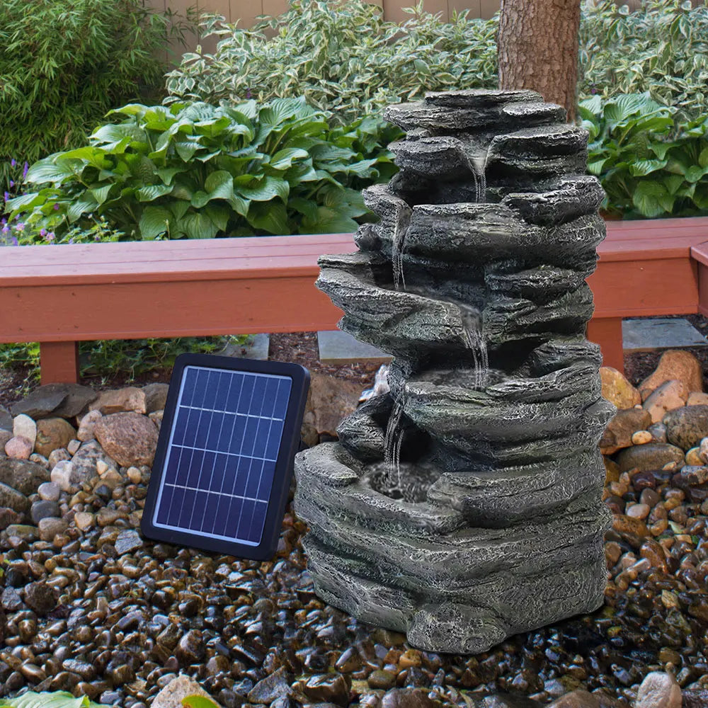 Garden Water Feature Outdoor LED