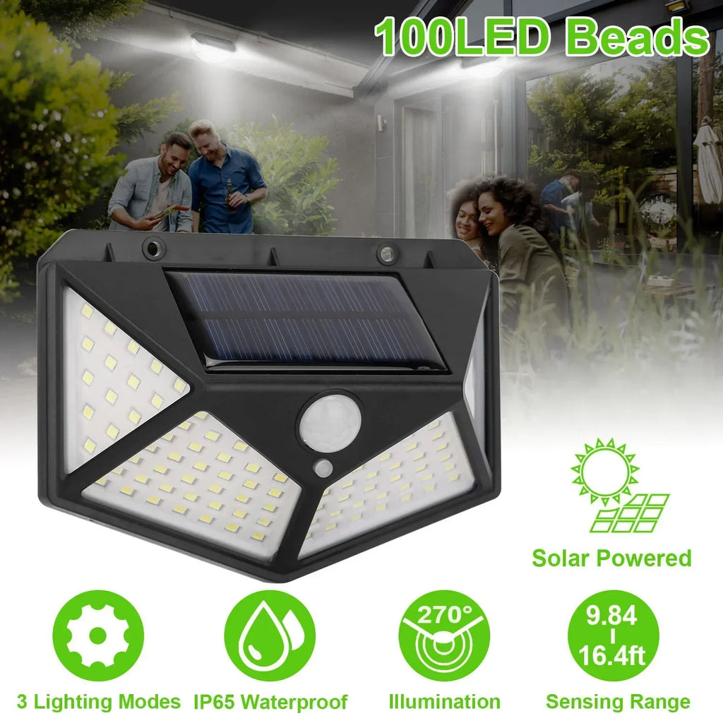 Multifunctional Solar Lamp Outdoor Garden Waterproof with Motion Sensor