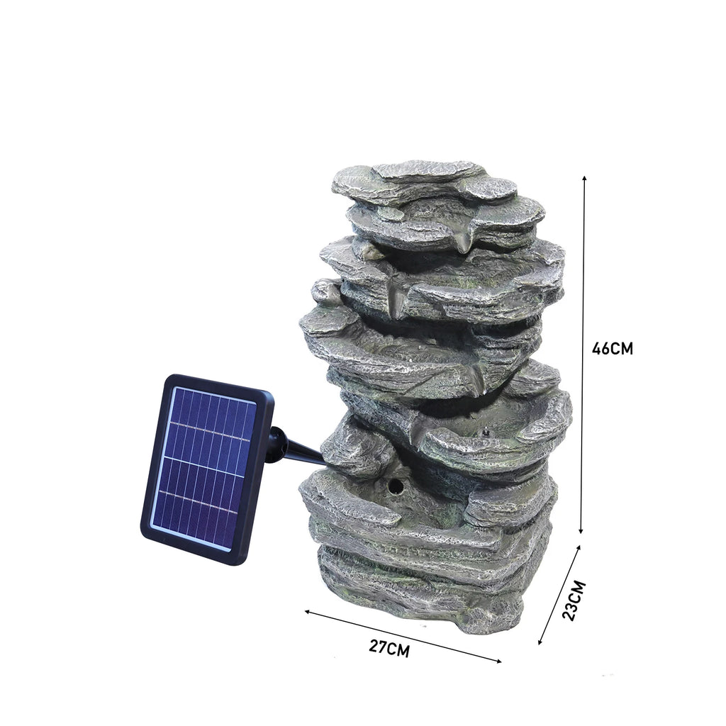 Garden Water Feature Outdoor LED