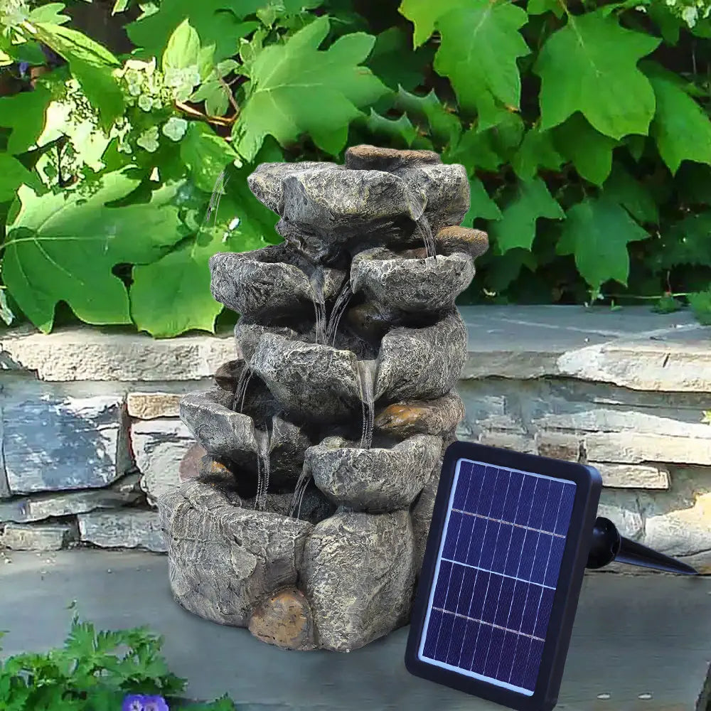 Garden Water Feature Outdoor LED