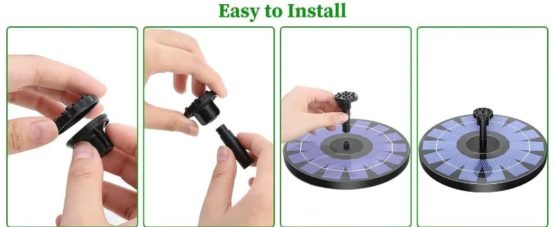 2.5W Outdoor Solar Fountain