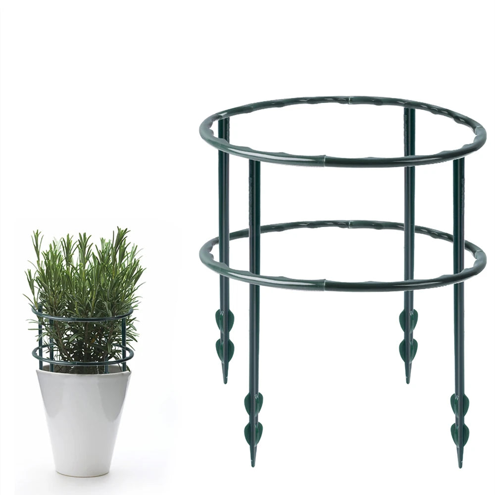 8PCS Plastic Plant Support Pile Frame