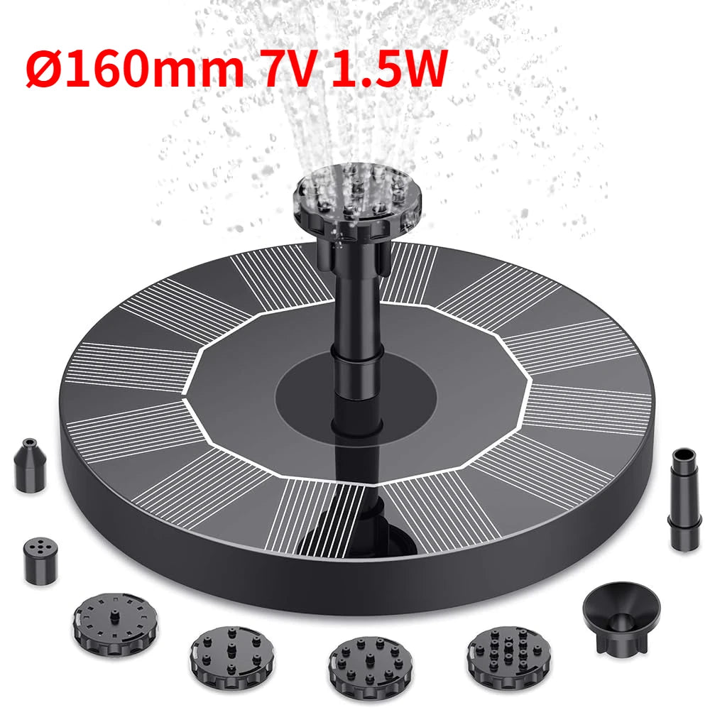 2.5W Outdoor Solar Fountain