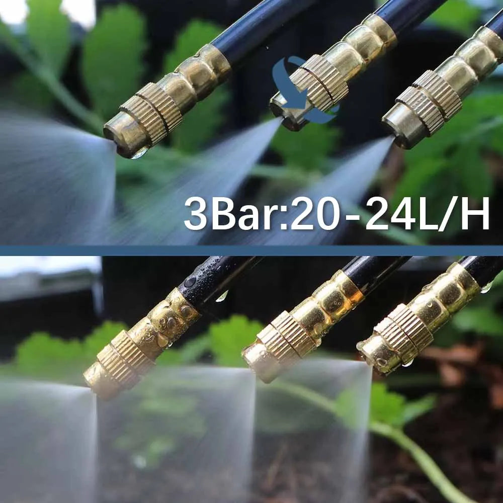 5-30m 1/4" 4/6mm 360° Misting Cooling System
