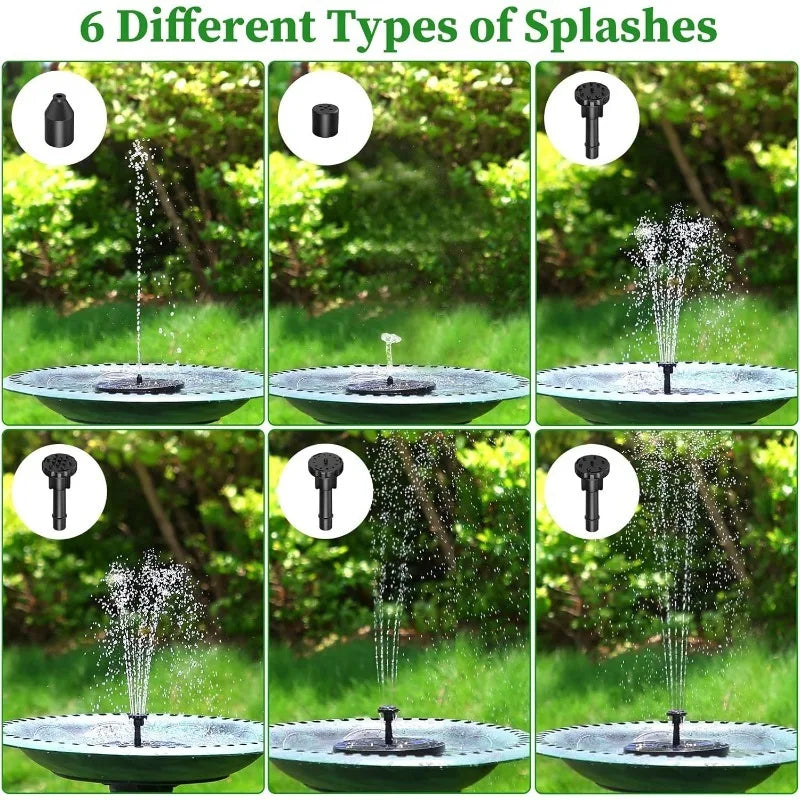 2.5W Outdoor Solar Fountain