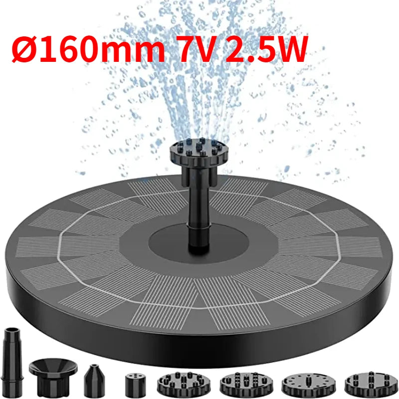 2.5W Outdoor Solar Fountain